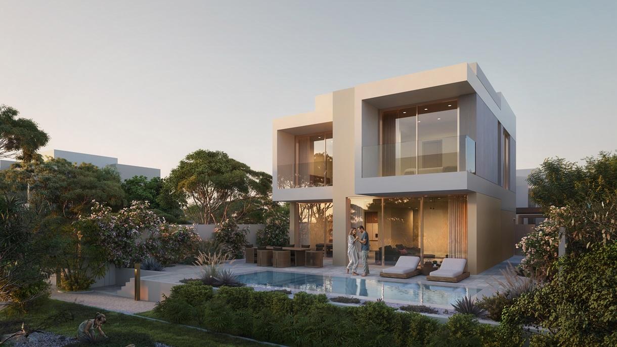 فيلا كور · 3 غرف نوم — modern luxury villa with landscaped gardens